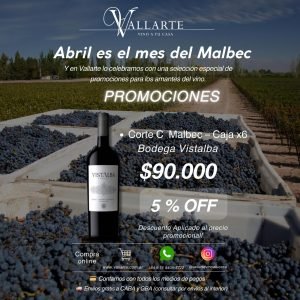 Promo Corte C – Bodega Vistalba – Caja x6